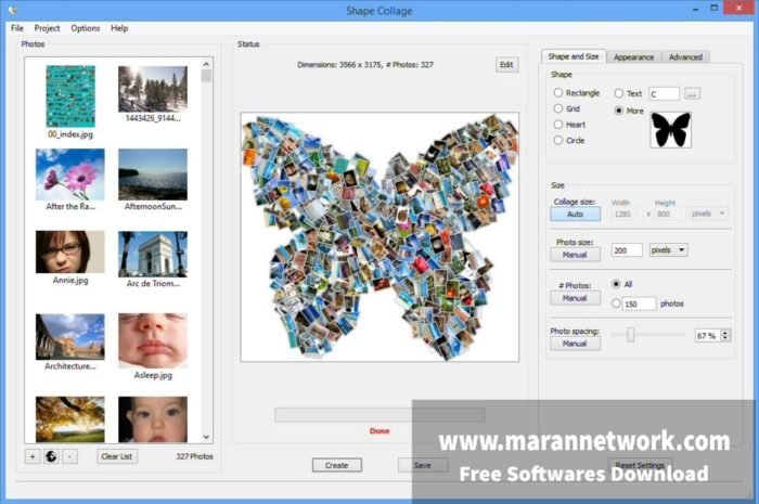 Shape Collage Pro 3.1 Software+ Crack Free Download