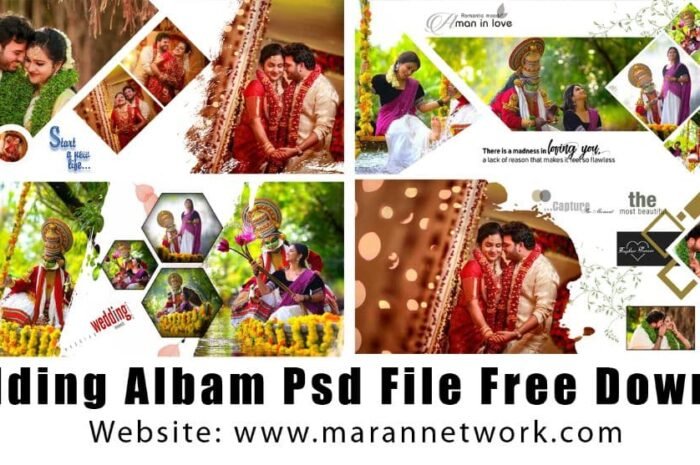 New Wedding Albam Design  Psd Free Download