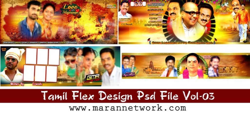 Tamil Flex – Psd File Free Download Vol-03
