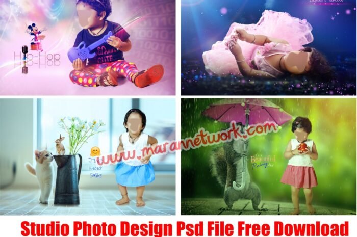 Studio Photo Design Background PSD File Free Download