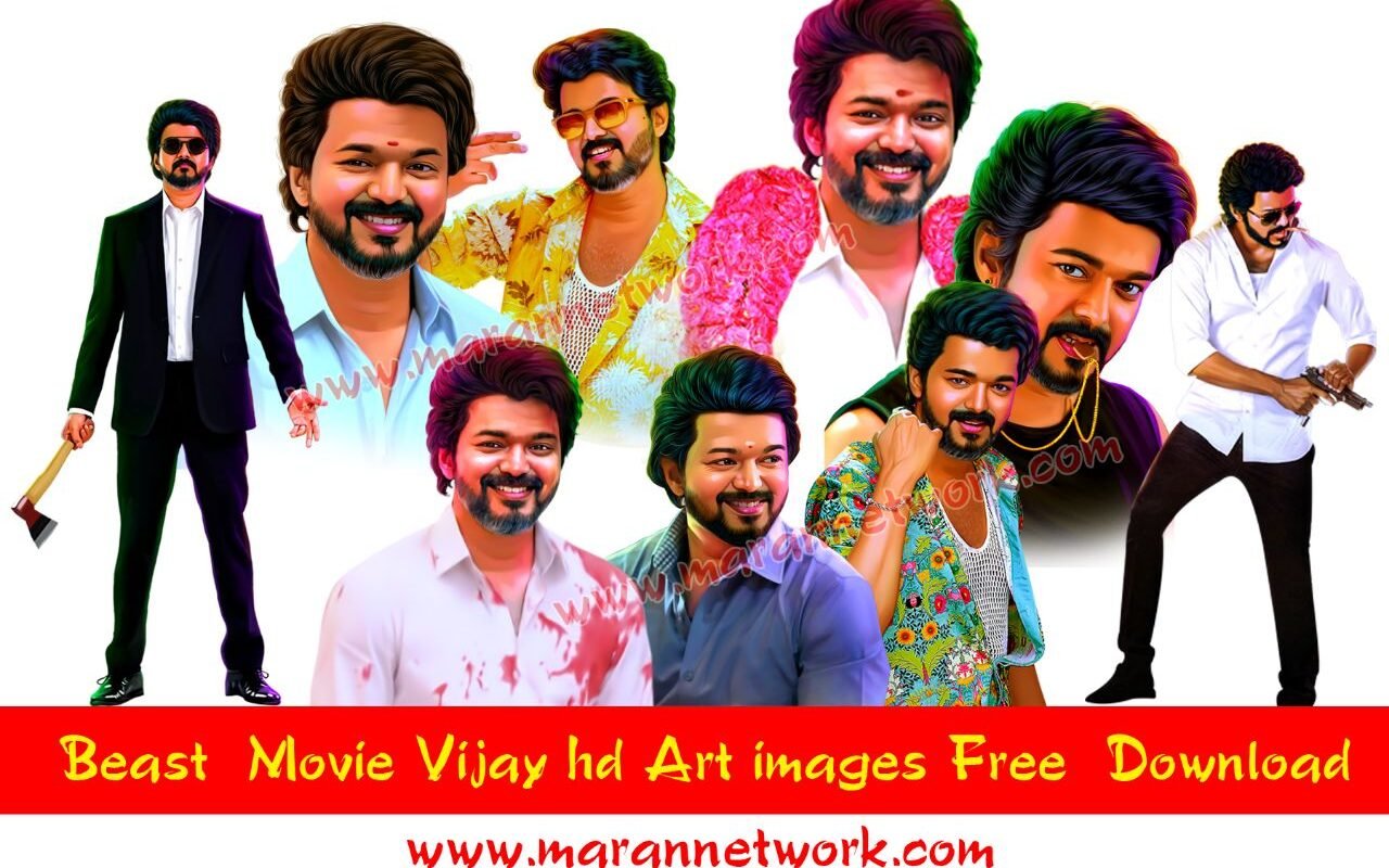 Beast Movie Vijay Art HD Png Images Free Download - Maran Network