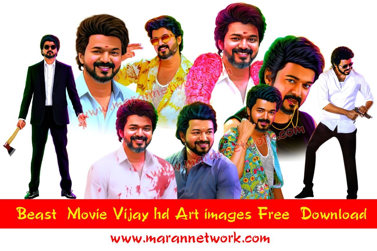 Beast Movie Vijay Art HD Png Images Free Download - Maran Network