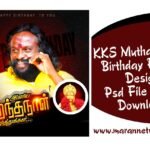 K.k.Selvakumar Mutharaiyar Social Media Design Psd File Free Download