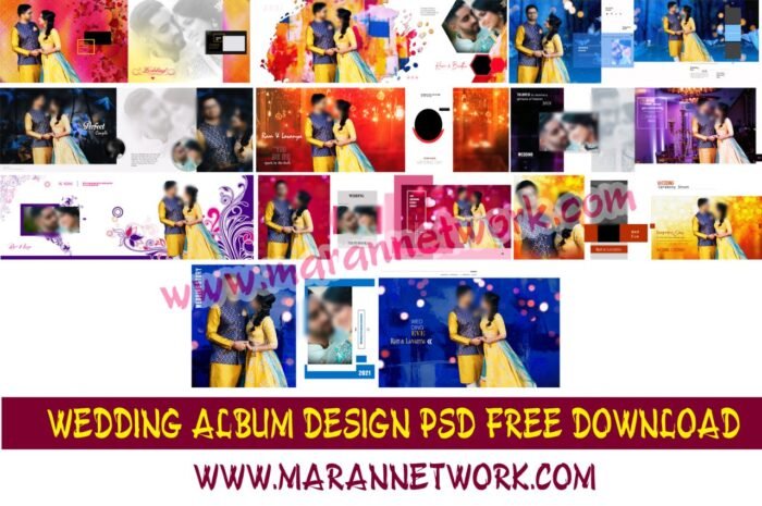 Creative Wedding Album Design Psd Free Download