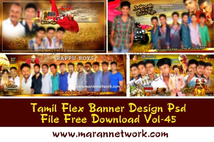 Tamil Flex Banner Design Free Psd Download Vol-45