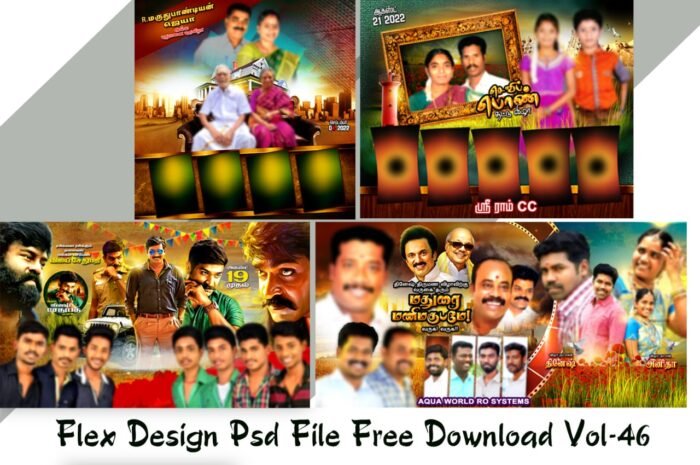 Flex Banner Design Psd file Free Download Vol-46