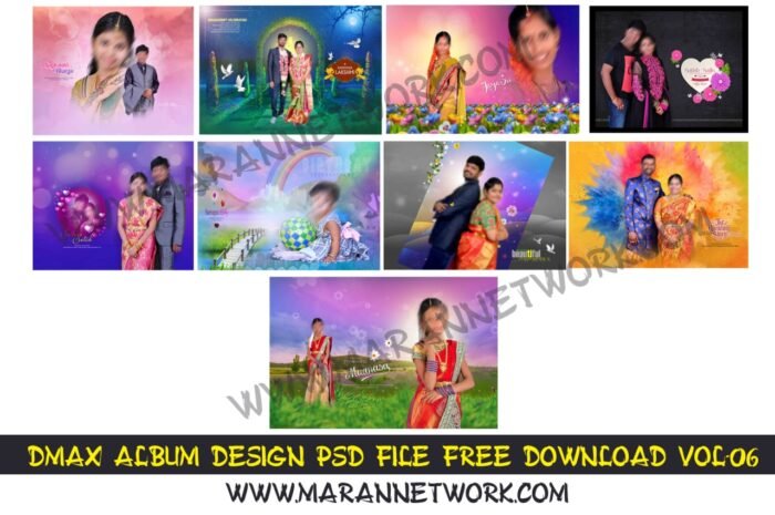 Wedding Dmax Album Design Psd File Download Vol-06
