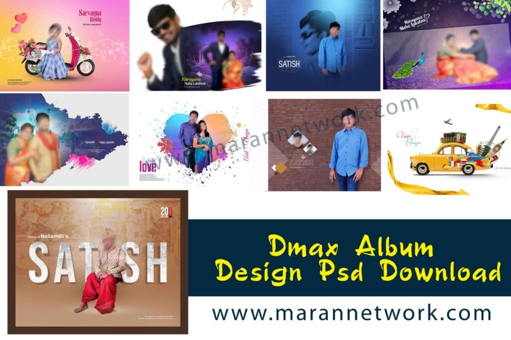 New Dmax Album Design Psd File Download Vol-04