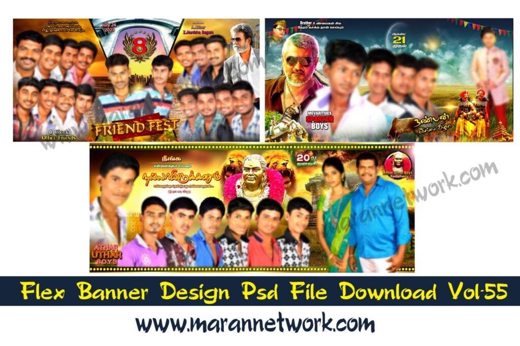 Flex Banner Design Psd Free Download Vol-55