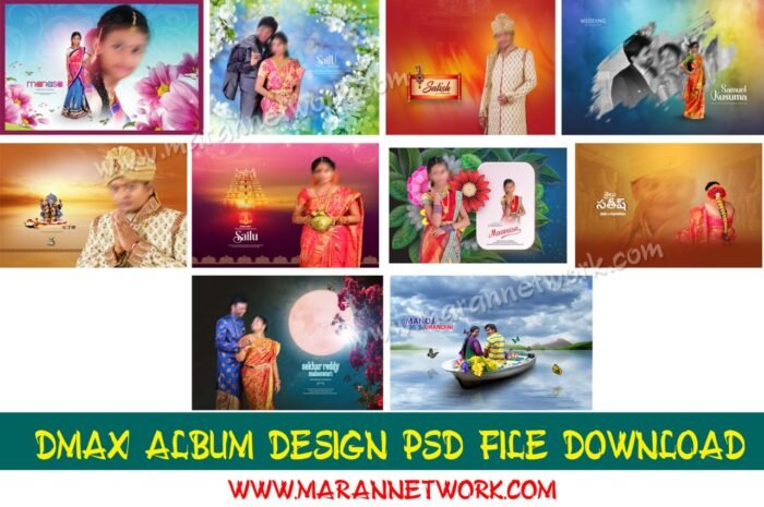 Dmax Wedding Album Psd Free Download Vol-09