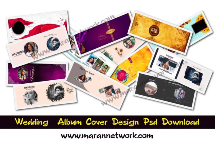 Wedding Album Cover Design Psd File Download