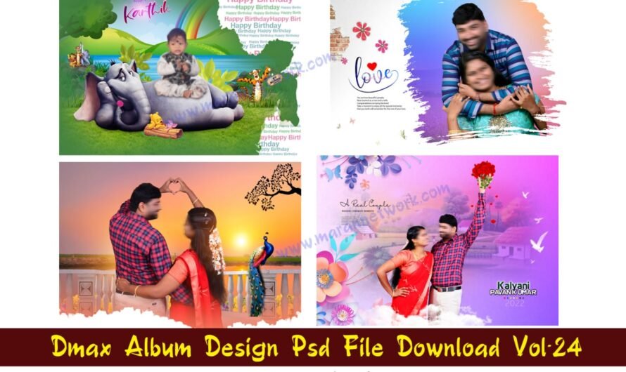 Dmax Album Design Psd File Download Vol-24