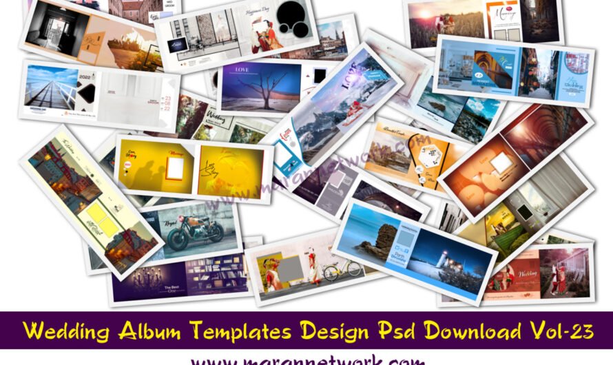 36×12 Wedding Album Psd  Design Download Vol-23