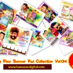 Wedding Flex Design Psd Collection Vol-04