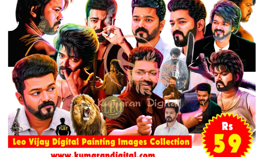Leo Vijay Digital Painting Images Collection